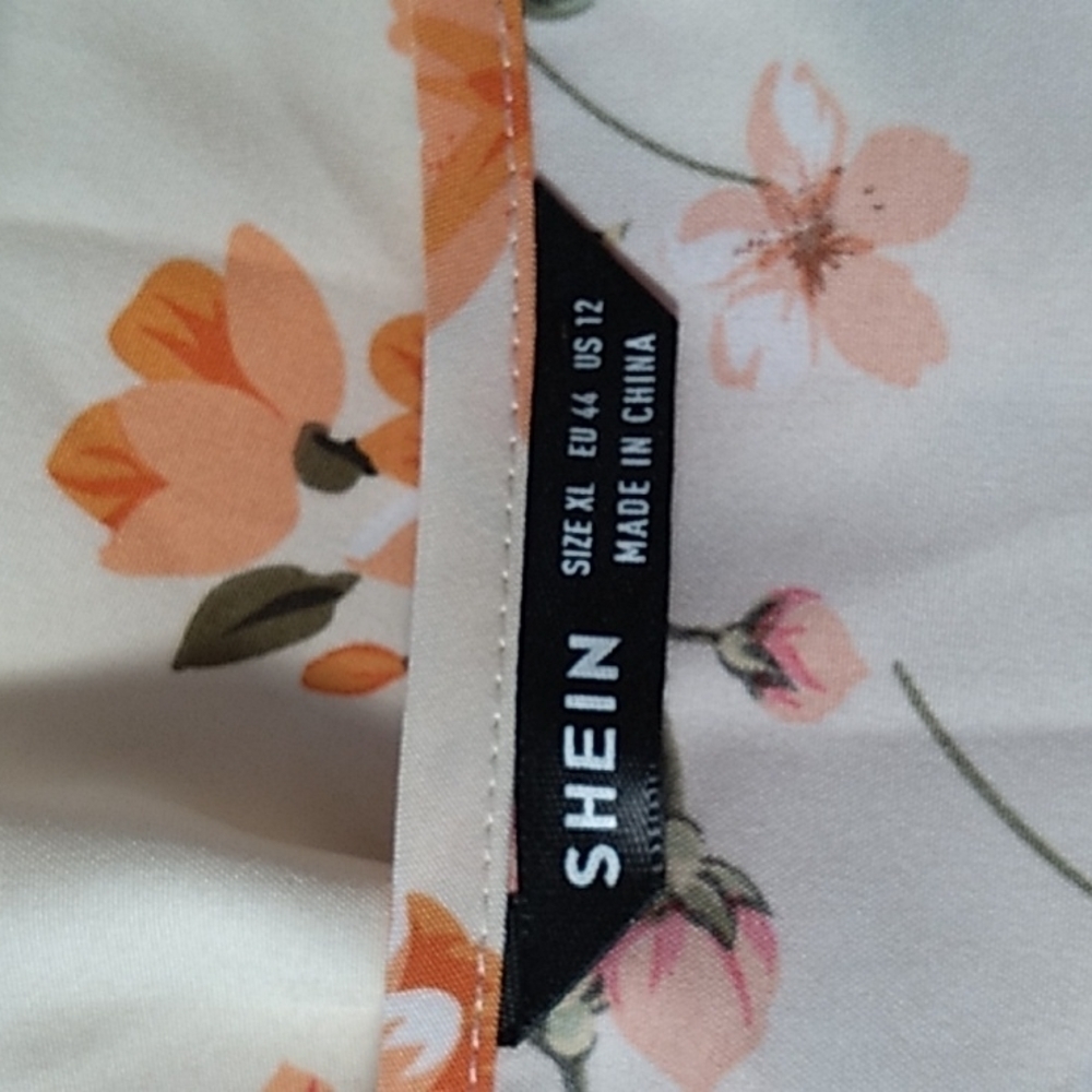 Shein XL summer peach color maxi dress - Picture 4 of 4